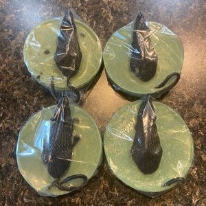 Green & Gold Rat Soap